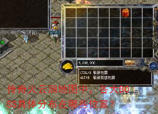 ������ƶ���ͼ�У�����BOSS����ֲ�����Щλ�ã�