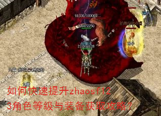 如何快速提升zhaosf123角色等级与装备获取攻略? 如何快速提升zhaosf123角色等级与装备获取攻略?