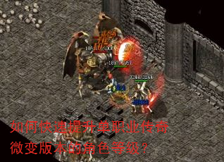 如何快速提升单职业传奇微变版本的角色等级? 如何快速提升单职业传奇微变版本的角色等级?