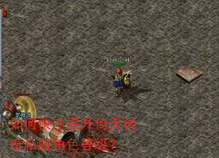 如何快速提升倚天传奇私服角色等级? 如何快速提升倚天传奇私服角色等级?