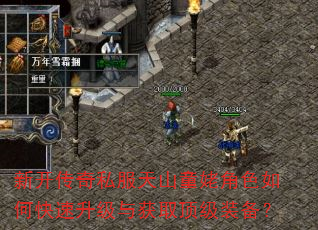 新开传奇私服天山童姥角色如何快速升级与获取顶级装备? 新开传奇私服天山童姥角色如何快速升级与获取顶级装备?